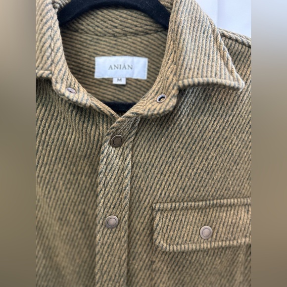 *sold* Anian Jericho wool unisex over shirt size m - Picture 7 of 13